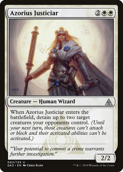Azorius Justiciar (Ravnica Allegiance: Guild Kits) Light Play