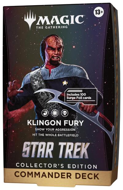 Star Trek Commander Deck Klingon Fury  Collector s Edition|6|0|0.00