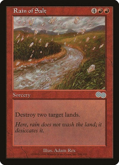 Rain of Salt (Urza's Saga) Light Play