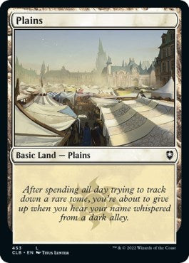 Plains (453) (Commander Legends: Battle for Baldur's Gate) Light Play Foil