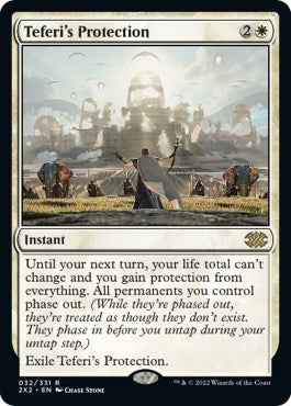 Teferi's Protection (Double Masters 2022) Light Play