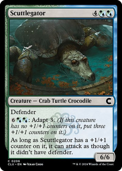 Scuttlegator (Ravnica: Clue Edition) Light Play