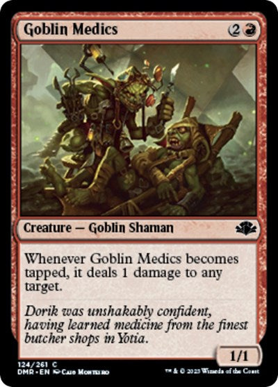 Goblin Medics (Dominaria Remastered) Light Play Foil
