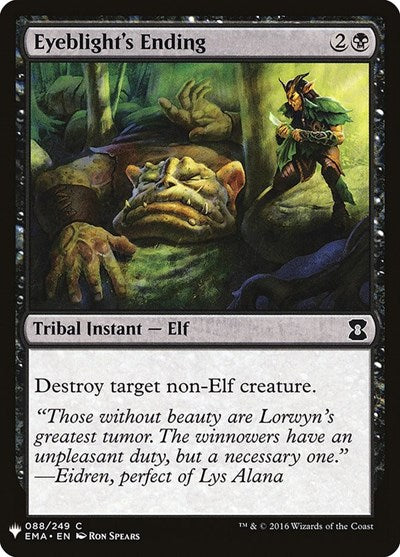 Eyeblight's Ending (Mystery Booster) Near Mint
