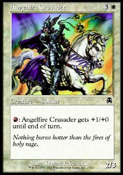 Angelfire Crusader (Apocalypse) Light Play Foil