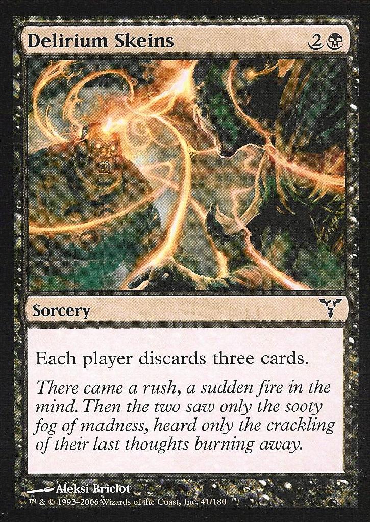Delirium Skeins (Dissension) Medium Play Foil