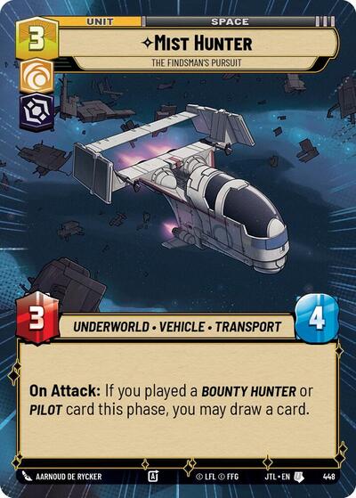 Mist Hunter The Findsman's Pursuit (Hyperspace) (Jump to Lightspeed) Near Mint