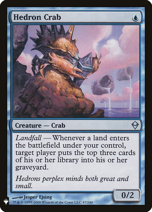 Hedron Crab (Mystery Booster) Medium Play