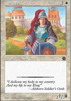 Alaborn Trooper (Portal Second Age) Medium Play