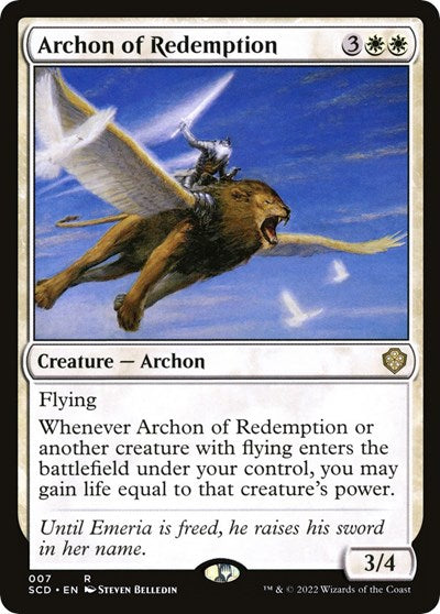 Archon of Redemption (Commander 2022 Starter Decks) Near Mint