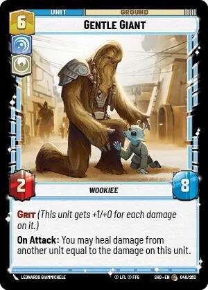 Gentle Giant (Shadows of the Galaxy) Near Mint Foil