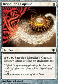 Dispeller's Capsule (Shards of Alara) Medium Play Foil
