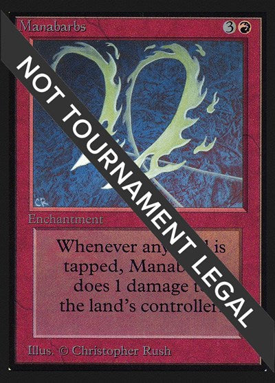 Manabarbs (CE) (Collector's Edition) Light Play