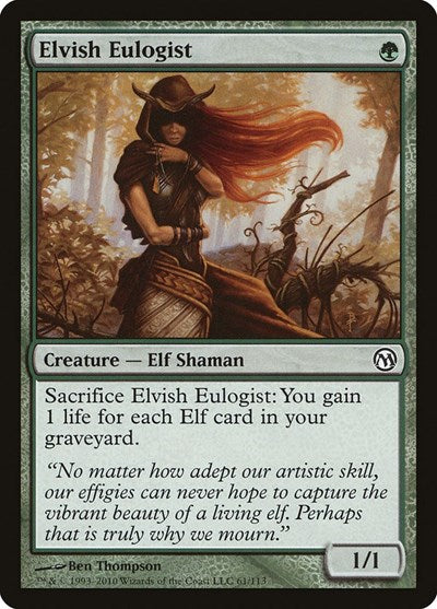 Elvish Eulogist (Duels of the Planeswalkers) Light Play