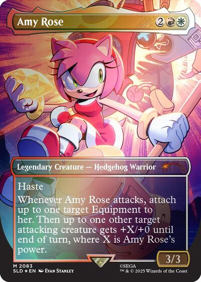 Amy Rose (Rainbow Foil) (Secret Lair) Near Mint Foil
