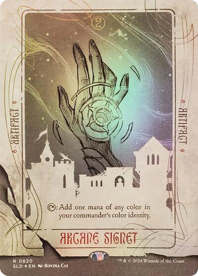 Arcane Signet  0820   Rainbow Foil|1|0|0.00