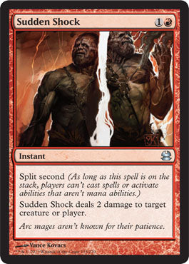 Sudden Shock (Modern Masters) Medium Play Foil