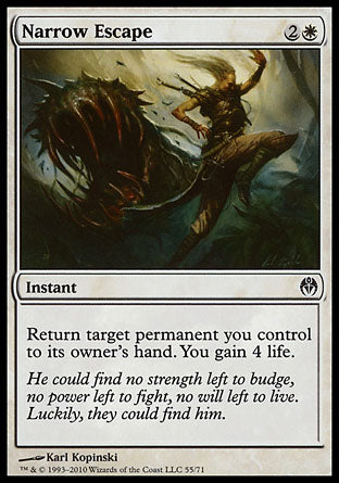 Narrow Escape (Duel Decks: Phyrexia vs The Coalition) Light Play