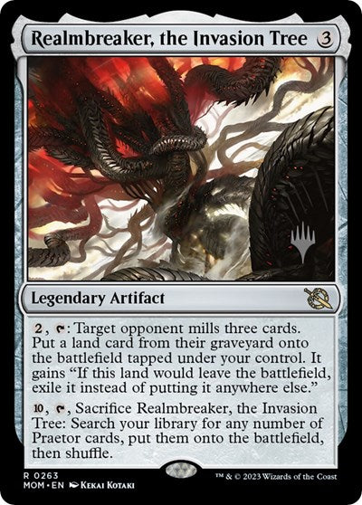 Realmbreaker, the Invasion Tree (Promo Pack: March of the Machine) Near Mint