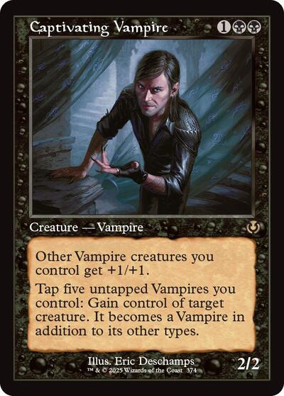 Captivating Vampire (Retro Frame) (Innistrad Remastered) Light Play Foil