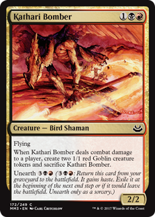 Kathari Bomber (Modern Masters 2017) Light Play