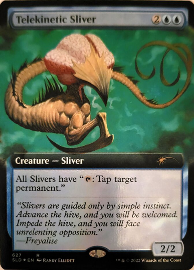 Telekinetic Sliver (Extended Art) (Secret Lair) Near Mint Foil