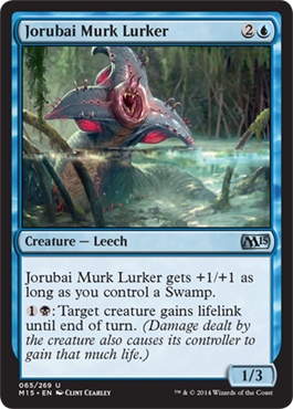Jorubai Murk Lurker (Magic 2015 Core Set) Light Play Foil