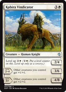 Kabira Vindicator (Duel Decks: Zendikar vs Eldrazi) Light Play