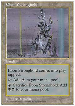 Ebon Stronghold (5th Edition) Near Mint