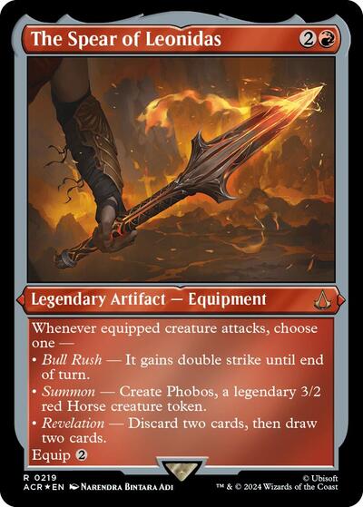 The Spear of Leonidas  Foil Etched|3|0|0.00