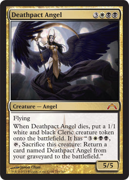 Deathpact Angel (Gatecrash) Heavy Play Foil
