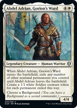 Abdel Adrian, Gorion's Ward (Commander Legends: Battle for Baldur's Gate) Medium Play Foil