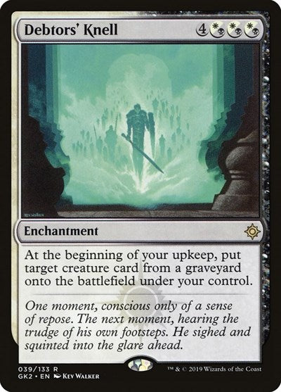 Debtors' Knell (Ravnica Allegiance: Guild Kits) Light Play