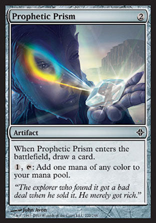 Prophetic Prism (Rise of the Eldrazi) Heavy Play