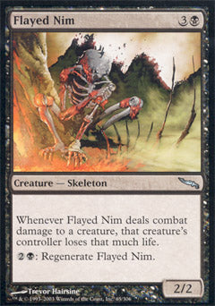 Flayed Nim (Mirrodin) Light Play Foil