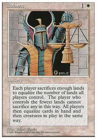 Balance (4th Edition) Heavy Play