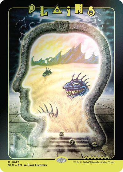 Plains (1647) (Rainbow Foil) (Secret Lair) Near Mint Foil