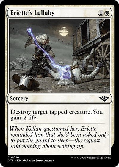 Eriette's Lullaby (Outlaws of Thunder Junction) Light Play Foil
