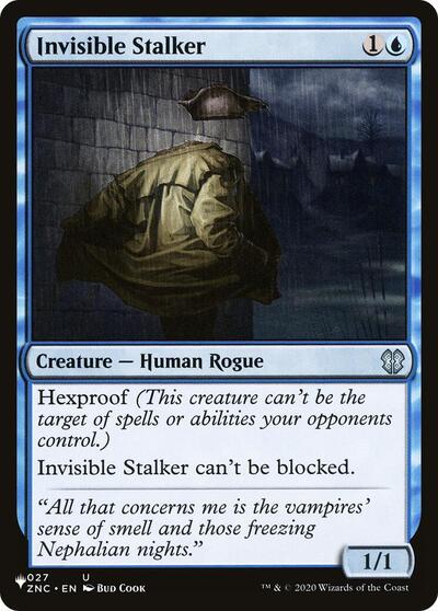 Invisible Stalker (ZNC) (The List) Near Mint