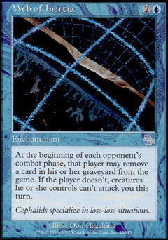 Web of Inertia (Judgment) Medium Play Foil