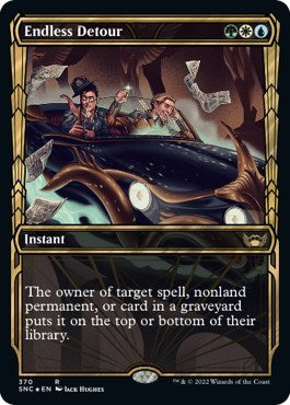 Endless Detour (Gilded Foil) (Streets of New Capenna) Near Mint Foil