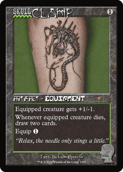 Skullclamp (Secret Lair) Near Mint