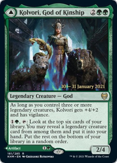 Kolvori, God of Kinship (Promos: Prerelease Cards) Near Mint Foil