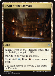 Crypt of the Eternals (Hour of Devastation) Near Mint Foil