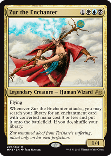 Zur the Enchanter (Modern Masters 2017) Medium Play Foil