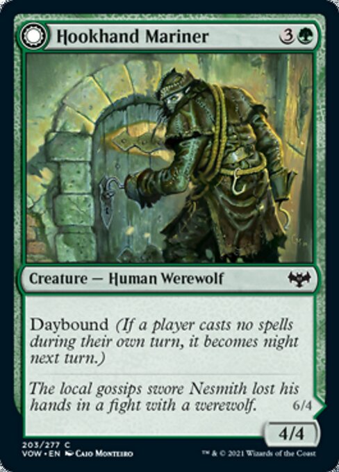 Hookhand Mariner / Riphook Raider (Innistrad: Crimson Vow) Light Play