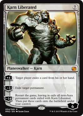 Karn Liberated (Modern Masters 2015) Damaged / Poor