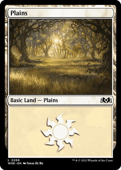 Plains (0268) (Wilds of Eldraine) Near Mint