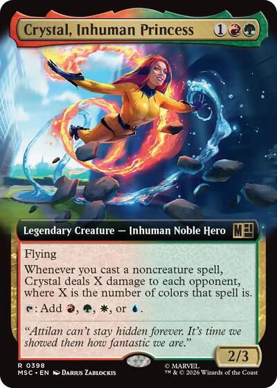 Crystal  Inhuman Princess  Extended Art|1|0|0.00