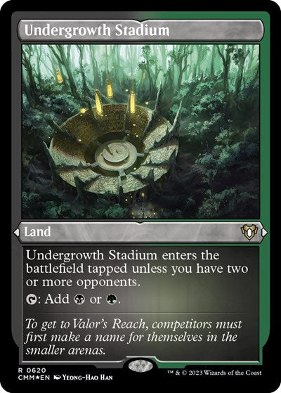 Undergrowth Stadium  Foil Etched|0|0|0.00